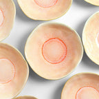 Assiette Creuse Onda - Corail Doré