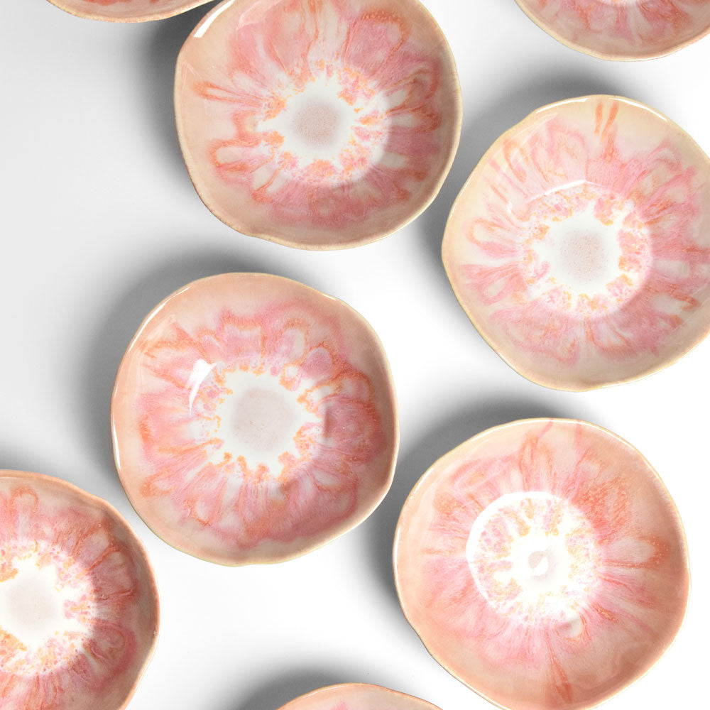 Assiette Creuse Onda - Rose Anémone