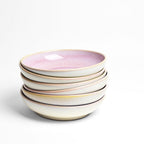 Assiette Creuse - Rose Minéral