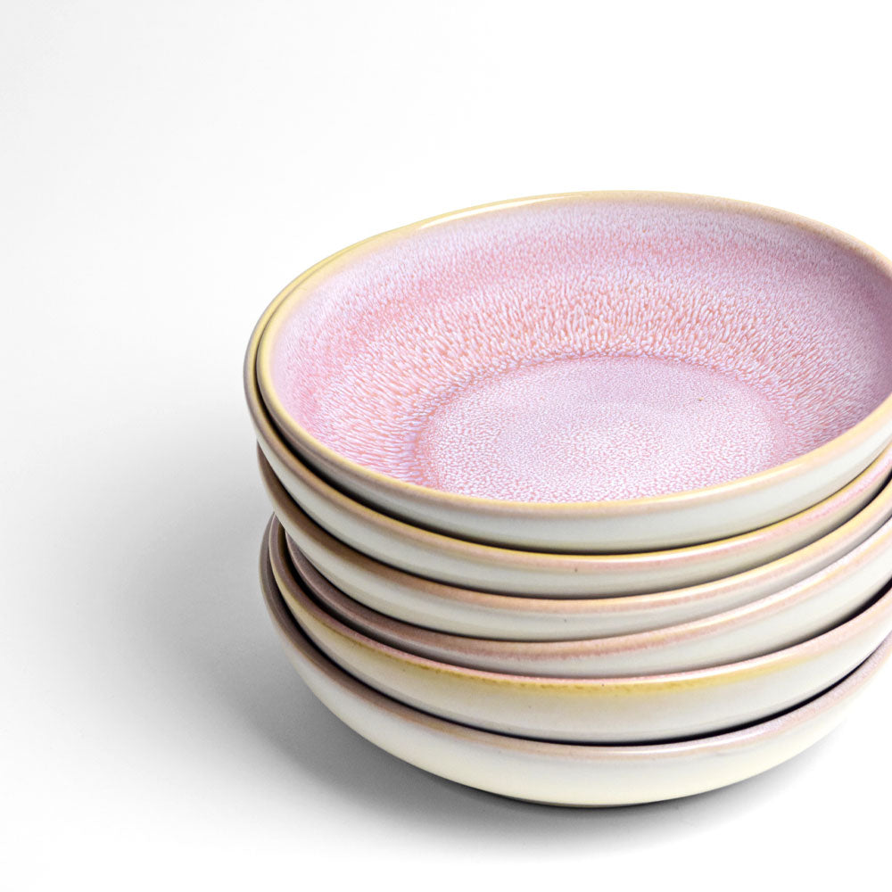 Assiette Creuse - Rose Minéral