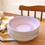 Assiette Creuse - Rose Minéral