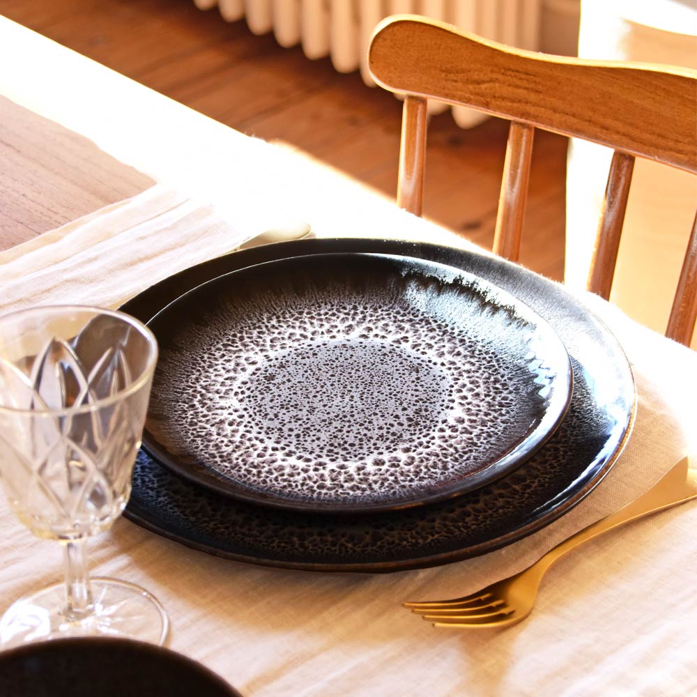 Petites Assiettes - Noir Écume