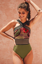 Maillot Une-Pièce Croisé