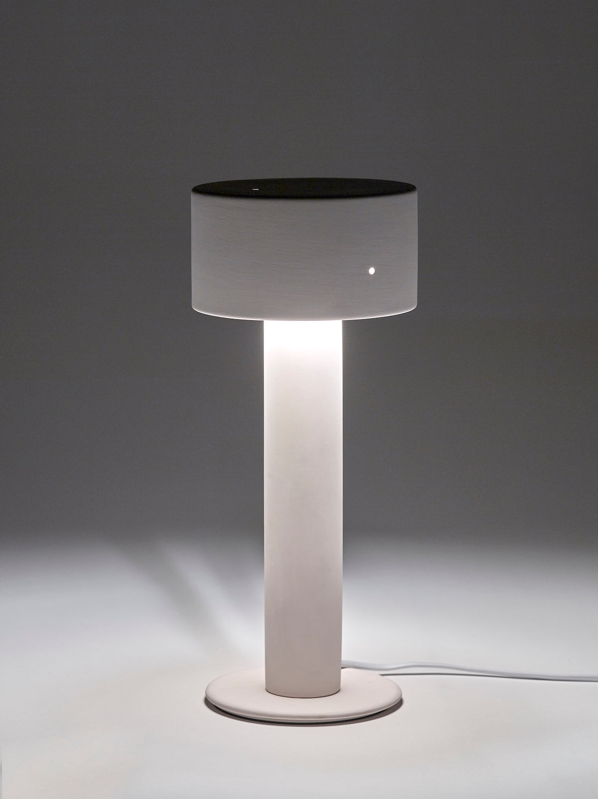 Terres De Rêves Clara 01 - Lampe De Table - Grès - Beige