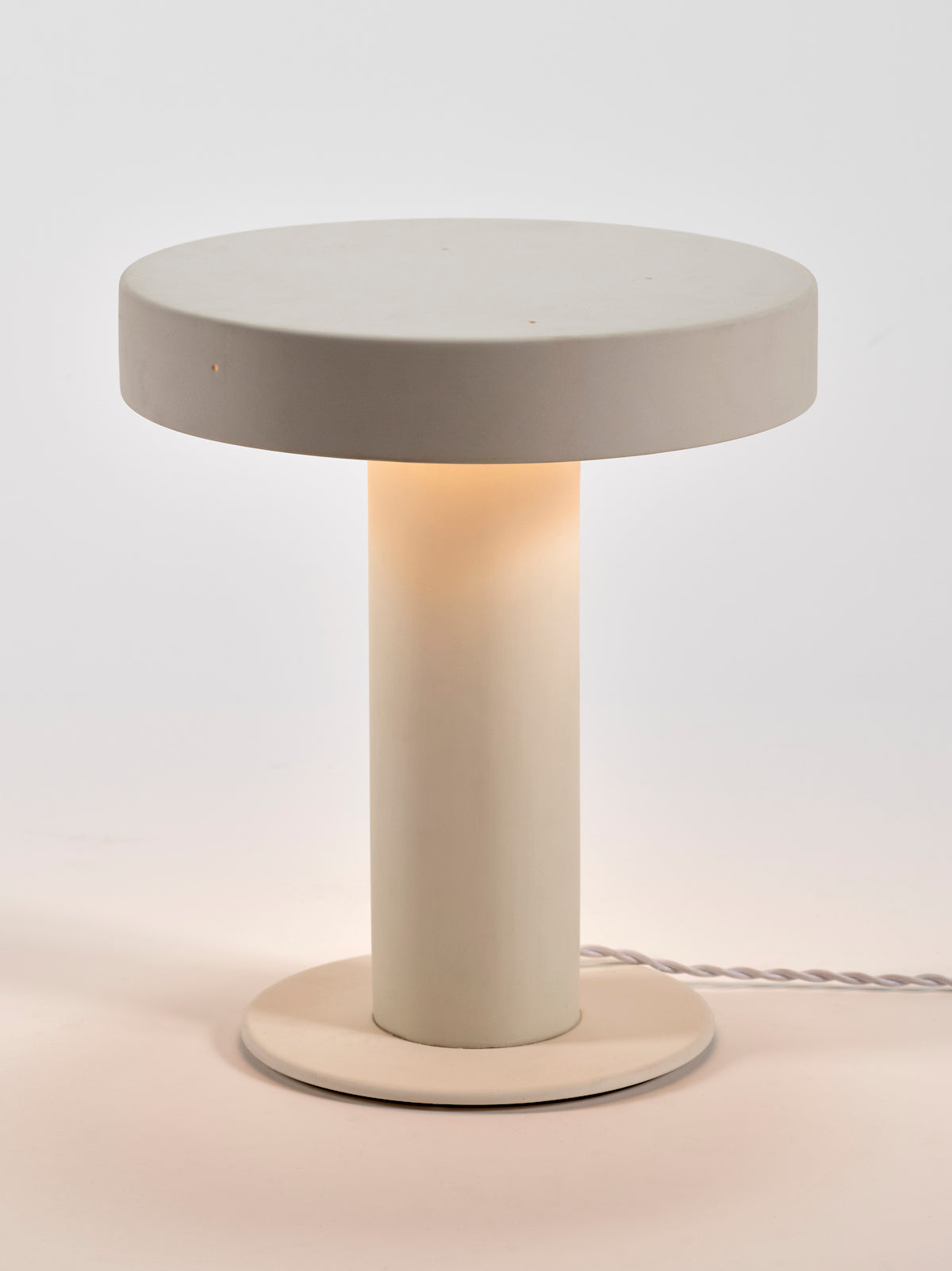 Terres De Rêves Clara 03 - Lampe De Table - Grès - Beige