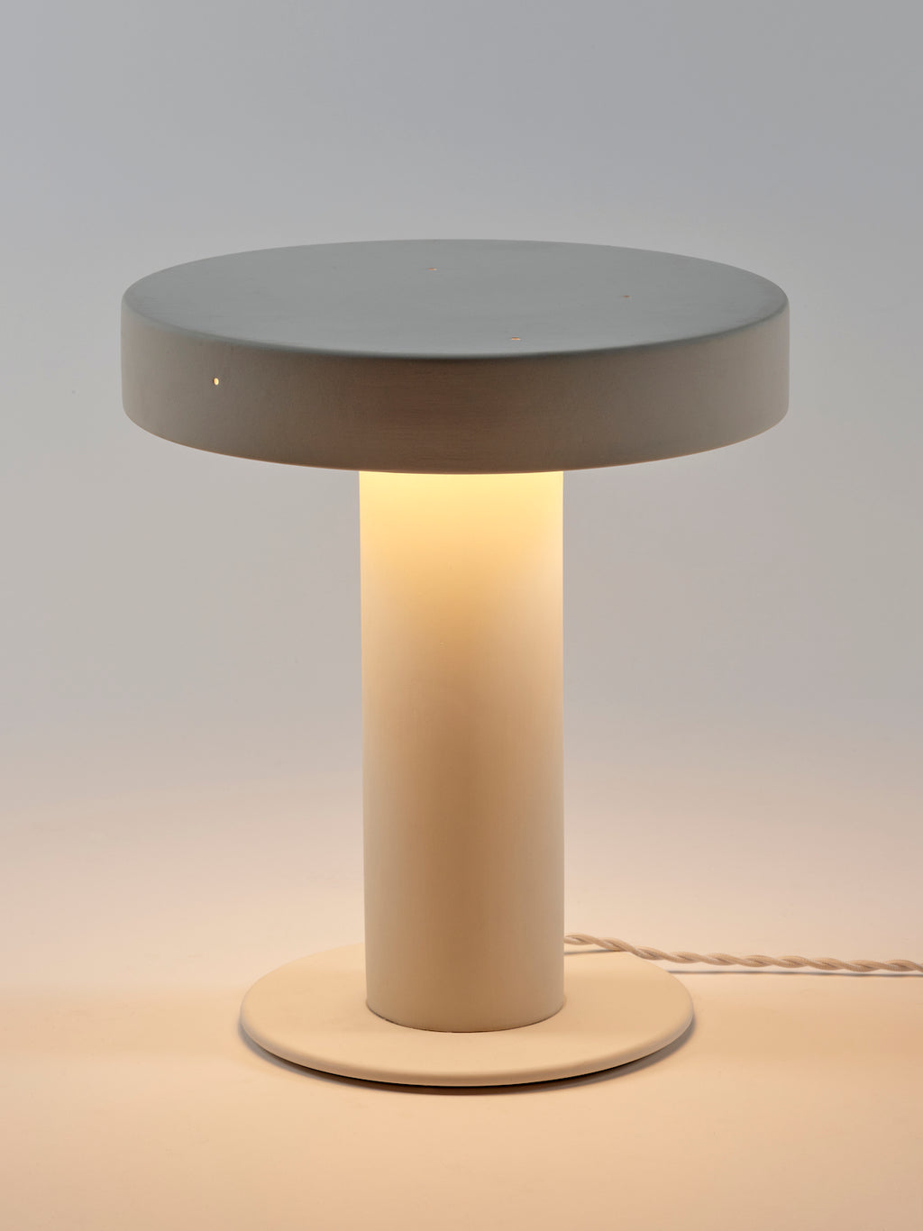 Terres De Rêves Clara 03 - Lampe De Table - Grès - Beige