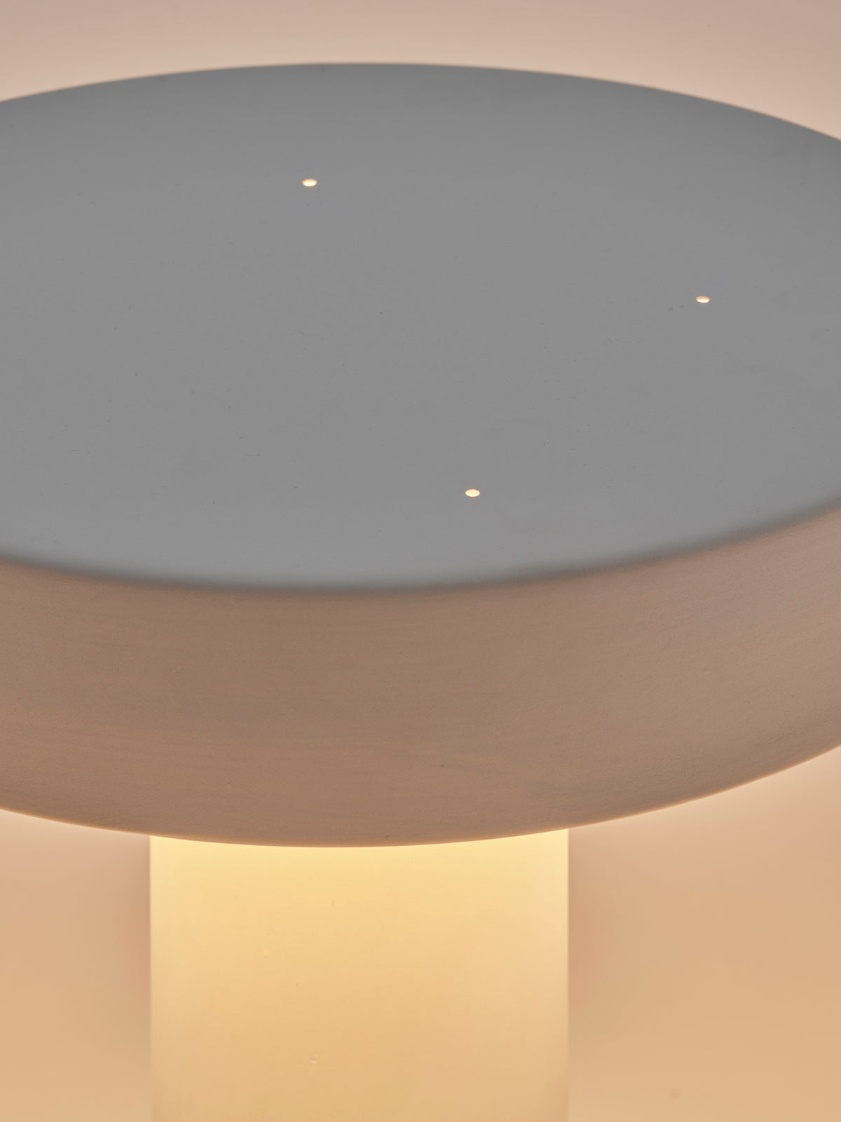 Terres De Rêves Clara 03 - Lampe De Table - Grès - Beige