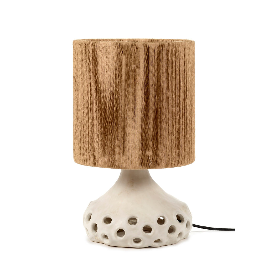 Oya - Table Lamp N°1 Beige - Brown - Sophie Casier