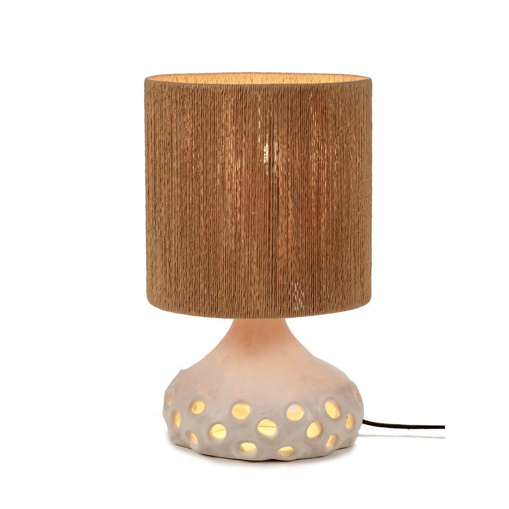 Oya - Table Lamp N°1 Beige - Brown - Sophie Casier