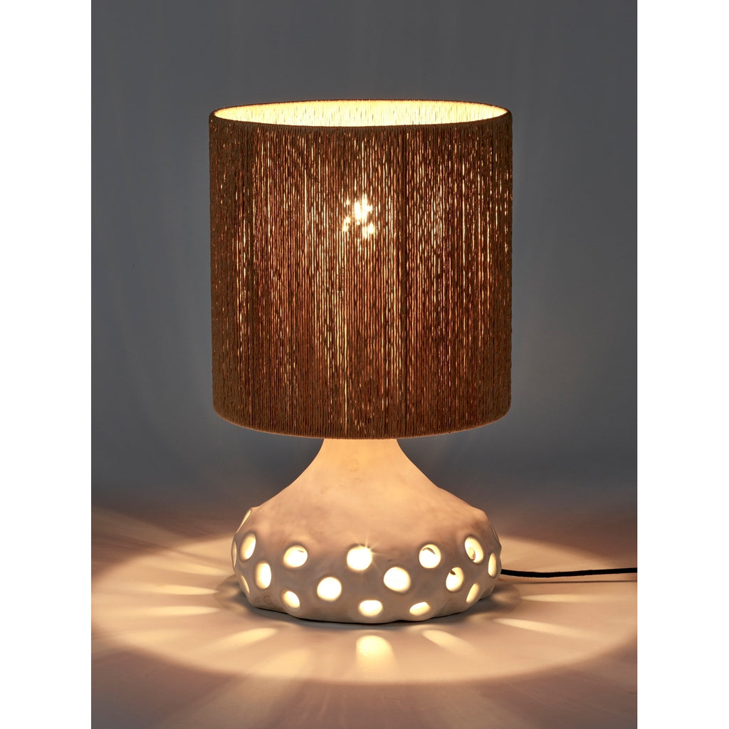 Oya - Table Lamp N°1 Beige - Brown - Sophie Casier
