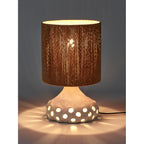 Oya - Table Lamp N°1 Beige - Brown - Sophie Casier