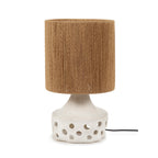 Oya - Table Lamp N°2 Beige - Brown - Sophie Casier