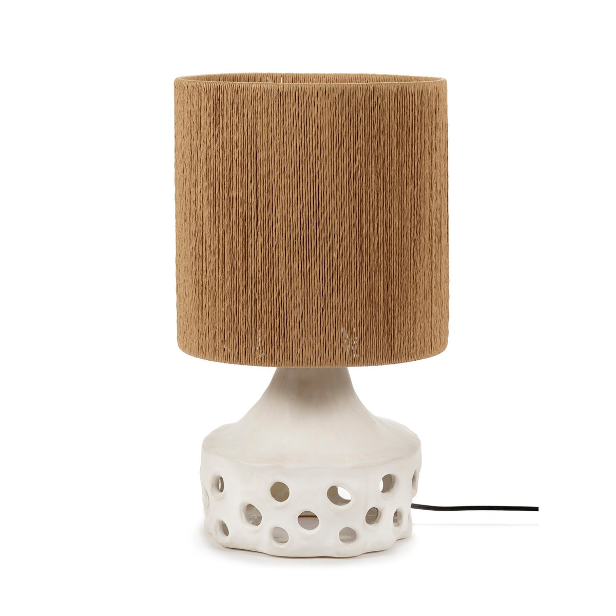 Oya - Table Lamp N°2 Beige - Brown - Sophie Casier