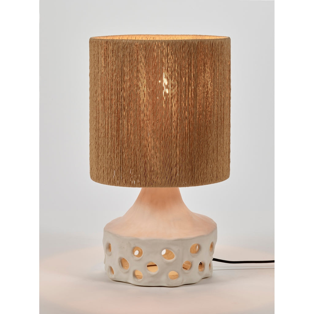 Oya - Table Lamp N°2 Beige - Brown - Sophie Casier