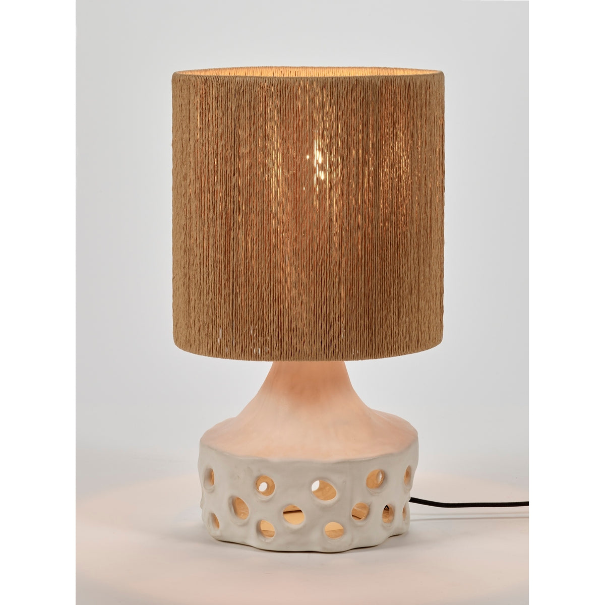 Oya - Table Lamp N°2 Beige - Brown - Sophie Casier