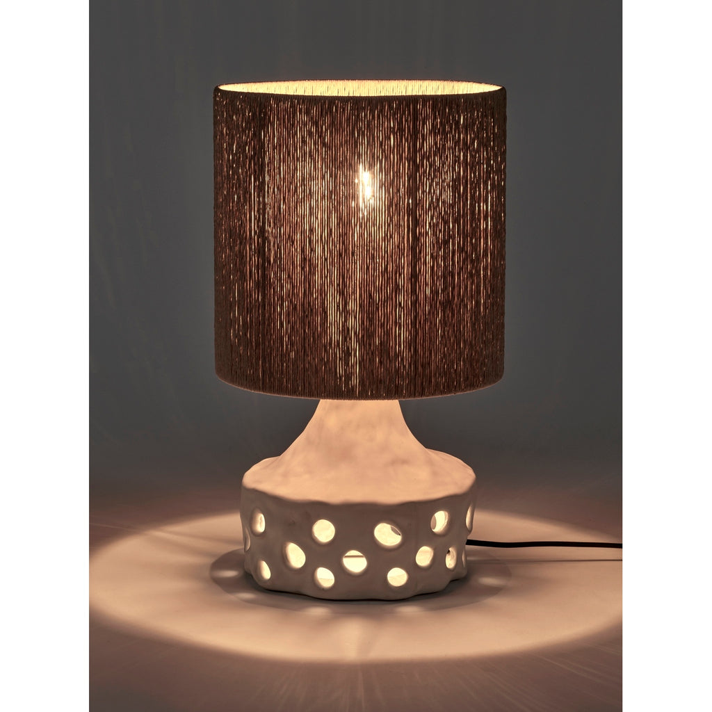 Oya - Table Lamp N°2 Beige - Brown - Sophie Casier