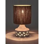 Oya - Table Lamp N°2 Beige - Brown - Sophie Casier