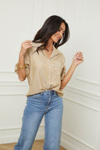 Camisa Sol - Beige
