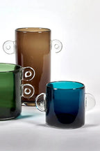 Wind & Fire - Vase - Verre - Bleu Foncé