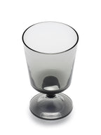 La Mère - Lot De 4 Verres À Vin Rouge - Verre - Gris Fumé