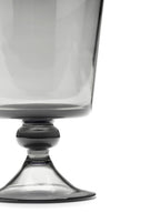 La Mère - Lot De 4 Verres À Vin Rouge - Verre - Gris Fumé