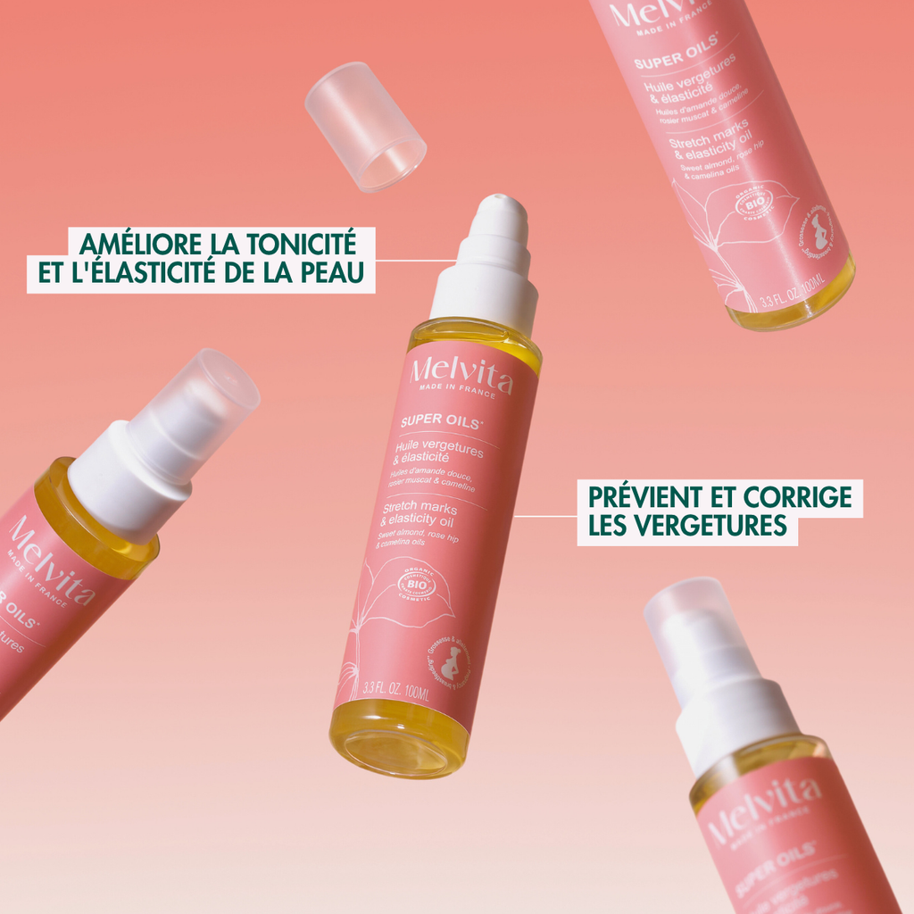 Huile Pour Vergetures - Huiles Riches - 100 Ml