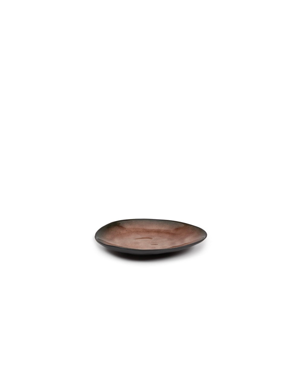 Juego De 4 Platos Ovalados - S - Marrón Puro