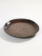 Pure - Set of 2 Plates - M - Stoneware - Brown