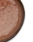 Pure - Set of 2 Plates - M - Stoneware - Brown