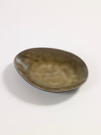 Pure - Set of 4 Oval Plates - S - Stoneware - Green