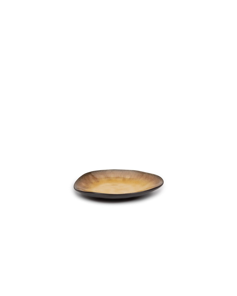 Pure - Set of 4 Oval Plates - S - Stoneware - Green