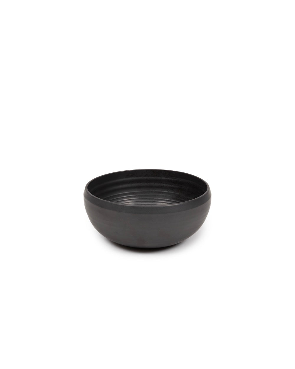 Pure - Bowl - M - Stoneware - Black