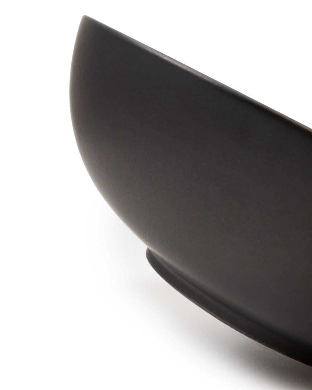 Pure - Schale - XL - Steingut - Schwarz