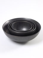 Pure - Schale - XL - Steingut - Schwarz