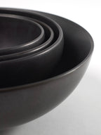 Pure - Schale - XL - Steingut - Schwarz