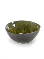 Pure - Set of 4 Bowls - L - Stoneware - Green