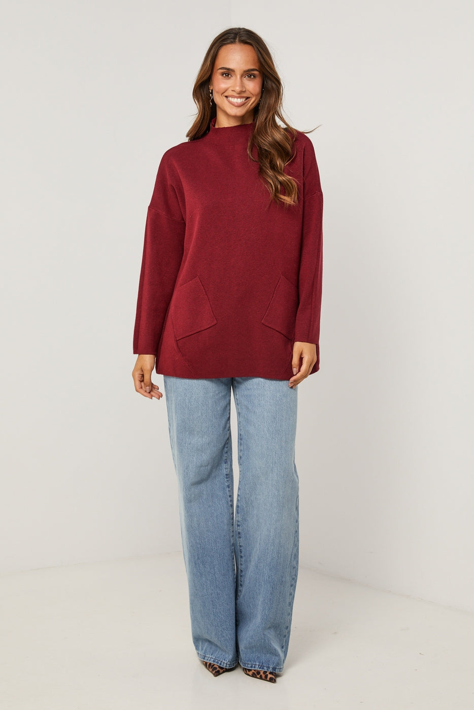 Sweater - Bordeaux
