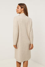 Sweater Dress - Taupe