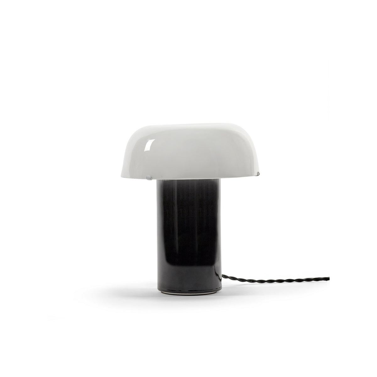 Terres De Rêves - Celine N°2 White/Black Table Lamp - Anita Le Grelle
