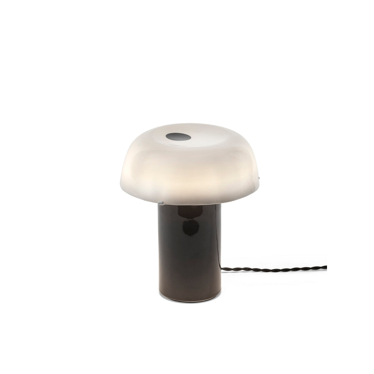 Terres De Rêves - Celine N°2 White/Black Table Lamp - Anita Le Grelle