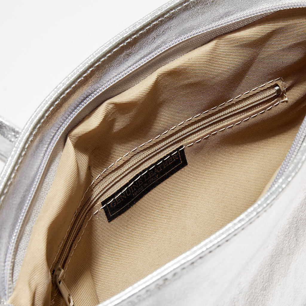 Lana Crossbody Bag - Silver