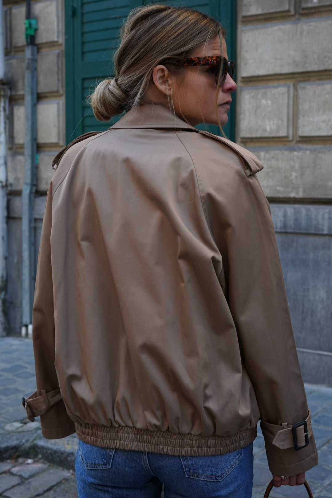 Bombers Louis Taupe