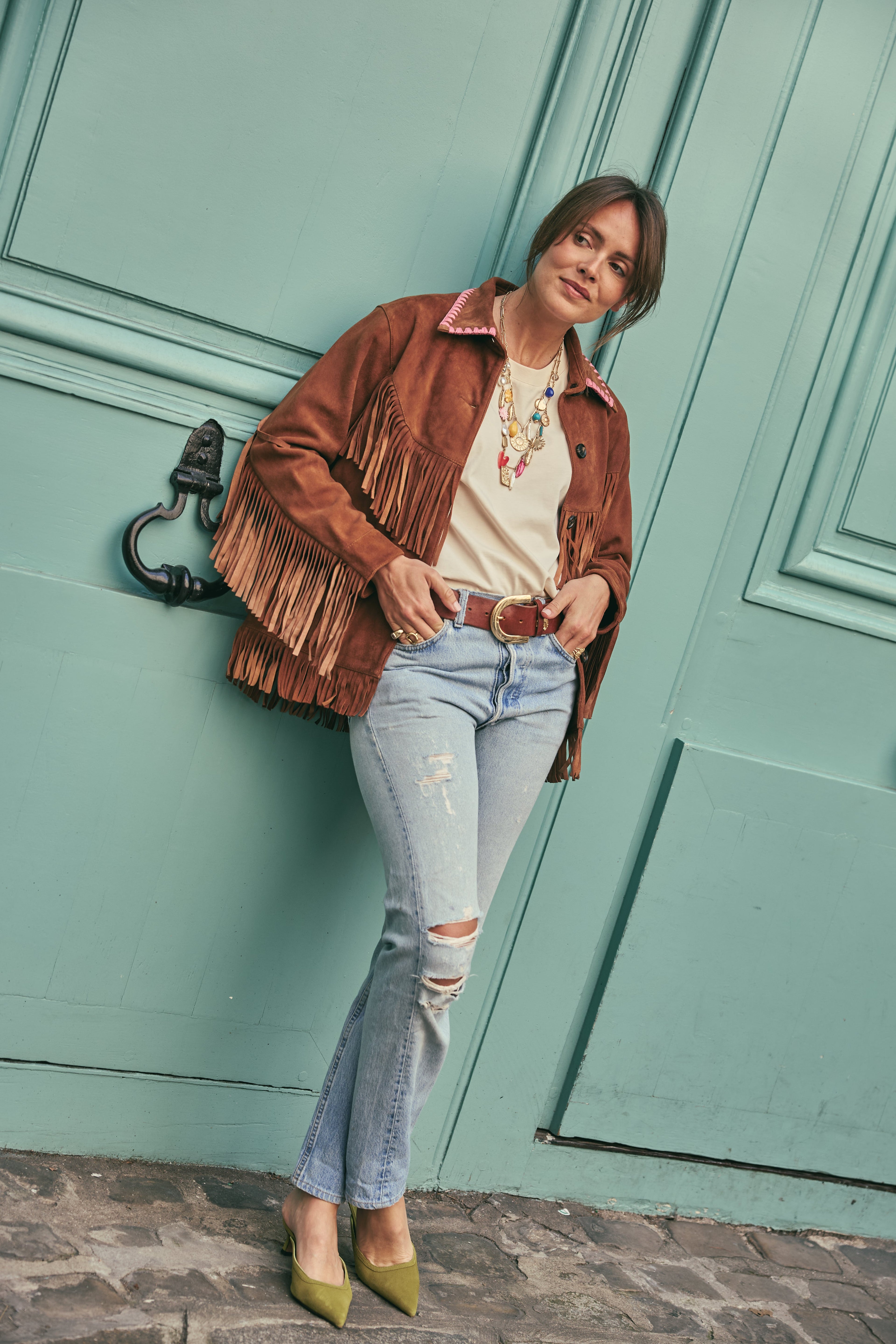 Chaqueta Noe Camel