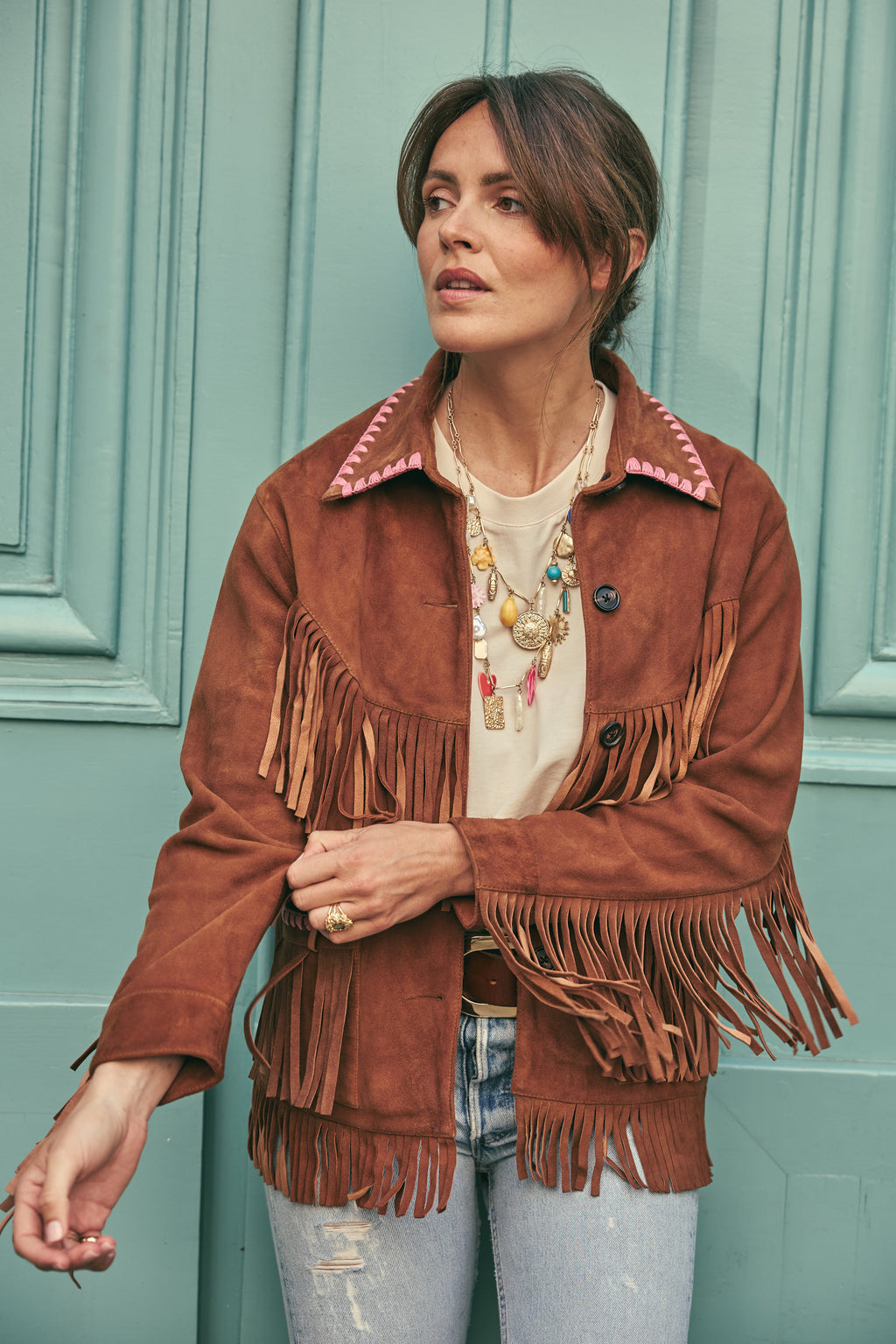 Chaqueta Noe Camel