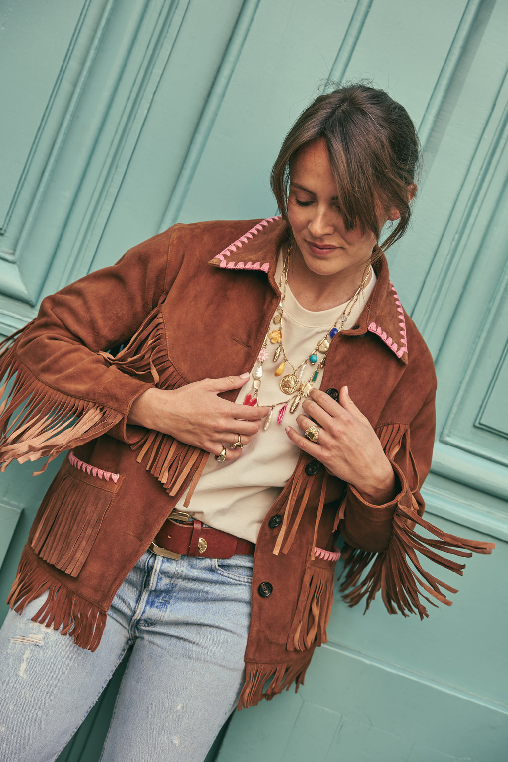 Chaqueta Noe Camel