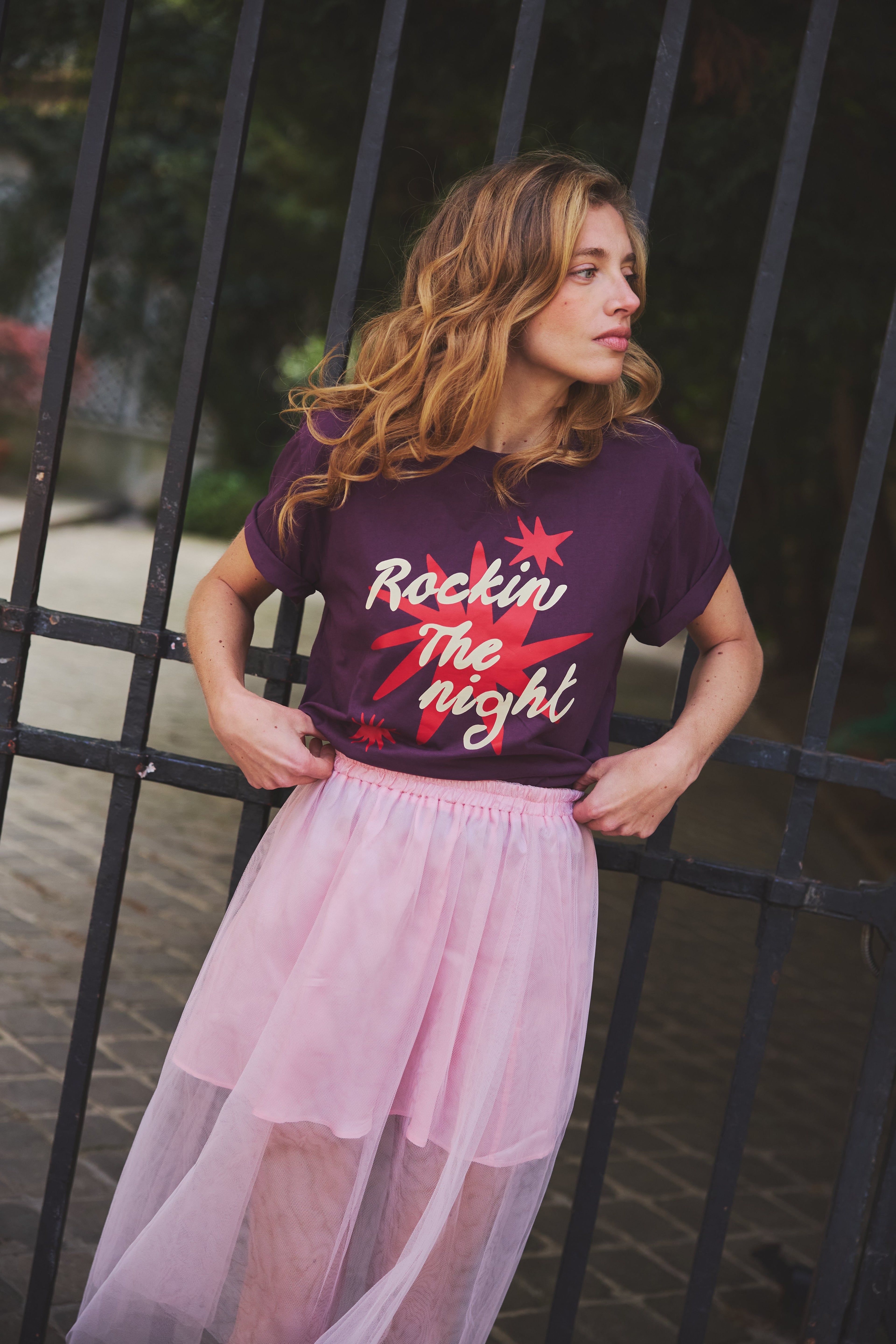 Camiseta mecedora