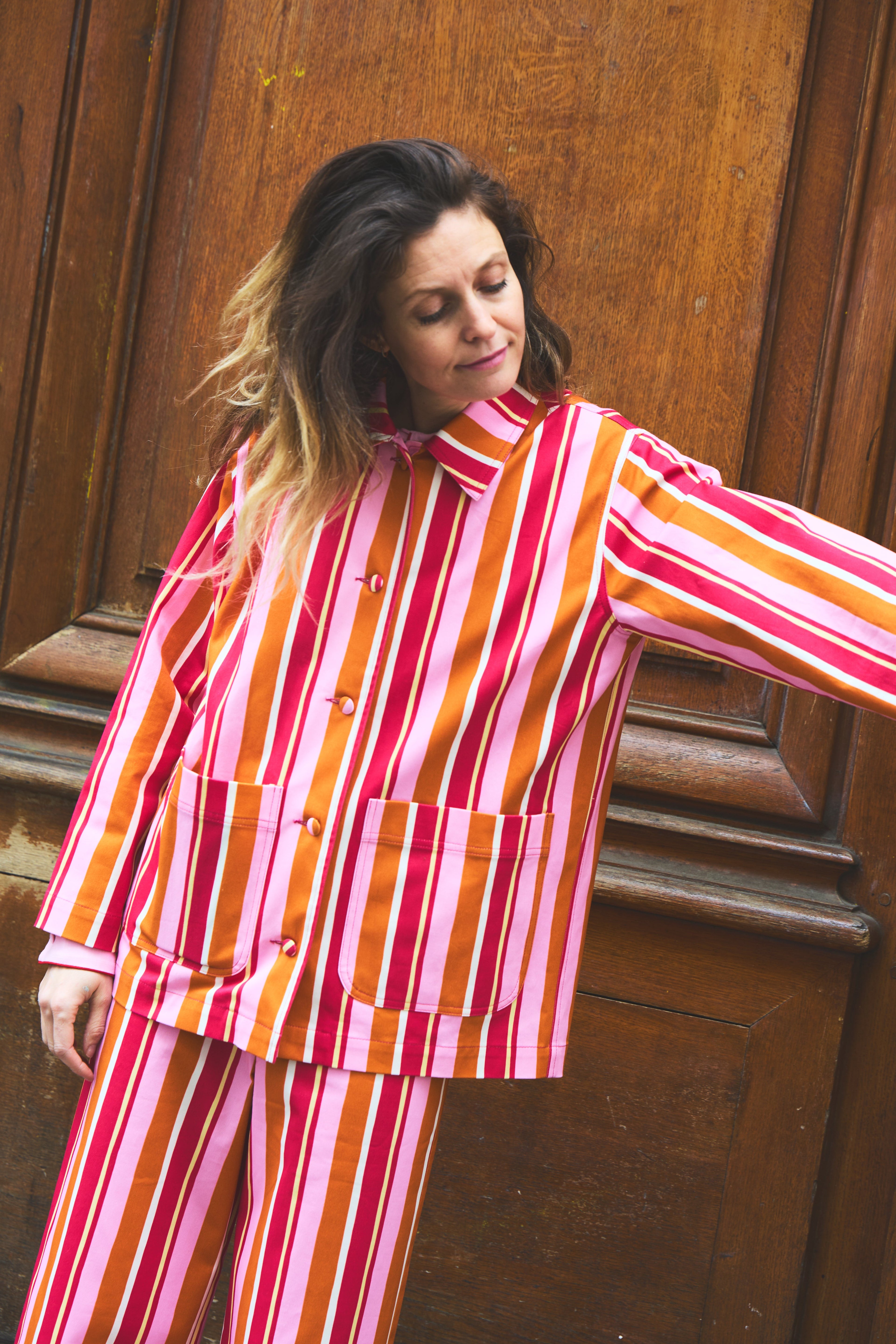 Chaqueta Lucie Stripes Multico
