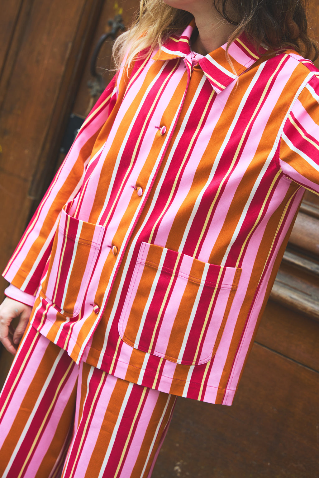 Chaqueta Lucie Stripes Multico