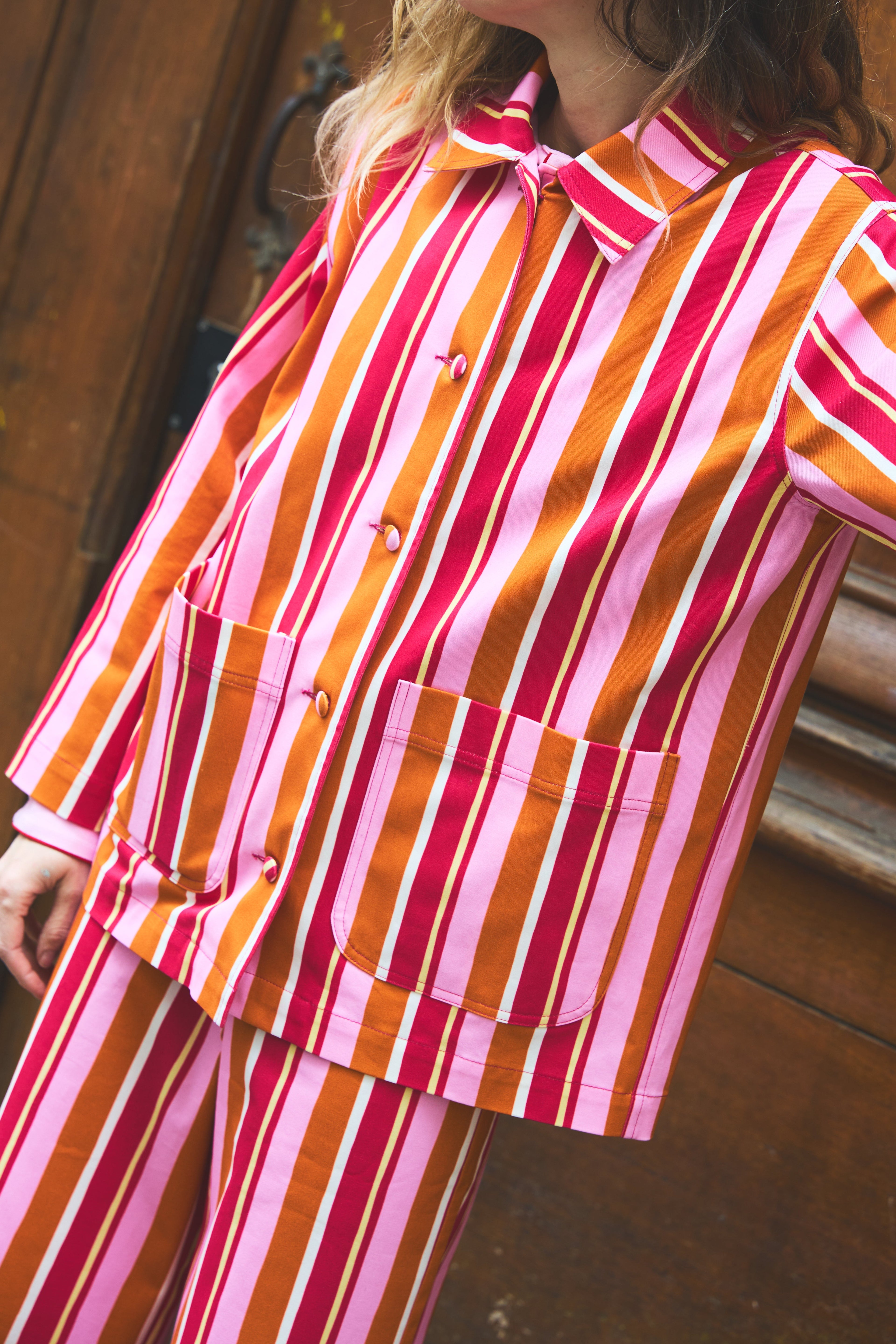 Chaqueta Lucie Stripes Multico
