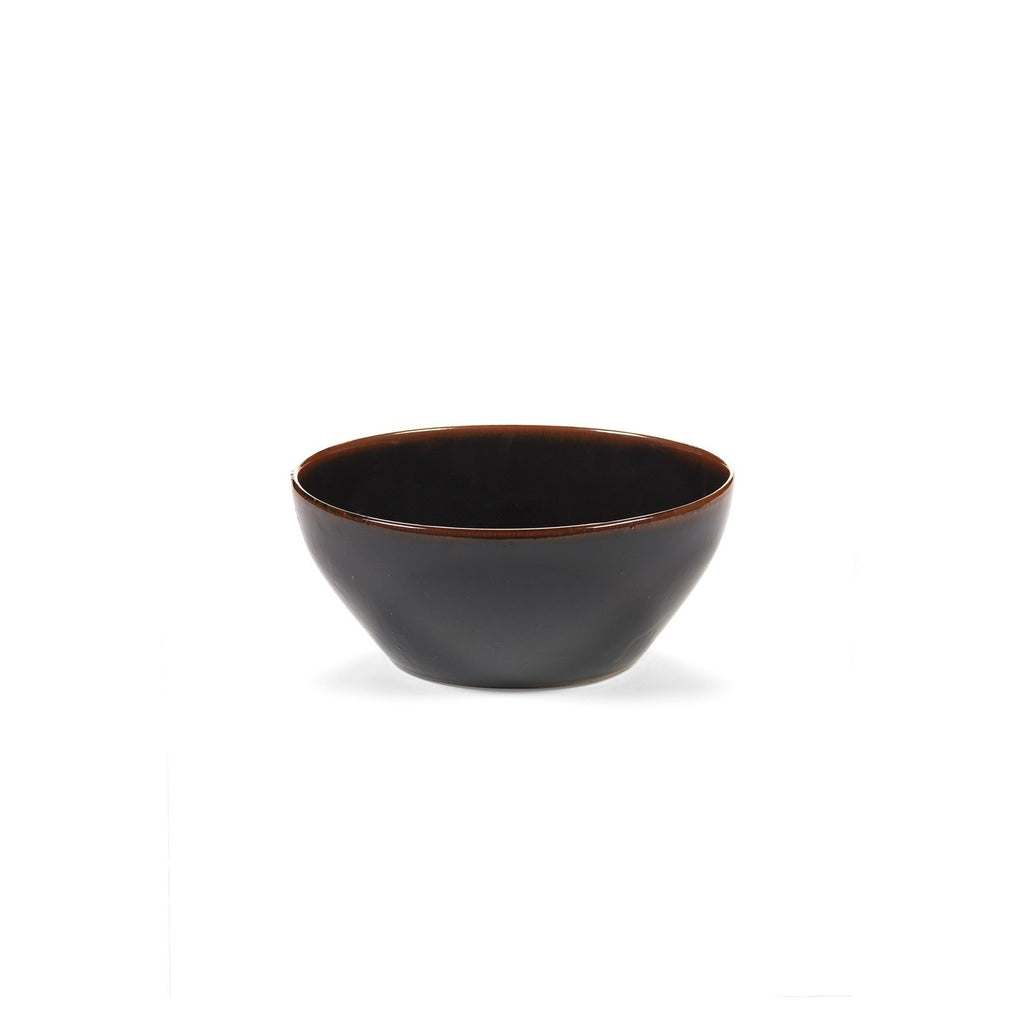 Out Of Lines - Serving Bowl - Black Brown - Uncharted